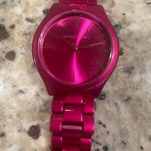 Michael Kors Pink Link Watch